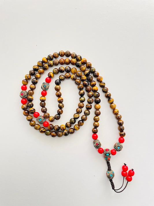 Tiger Eyes Mala