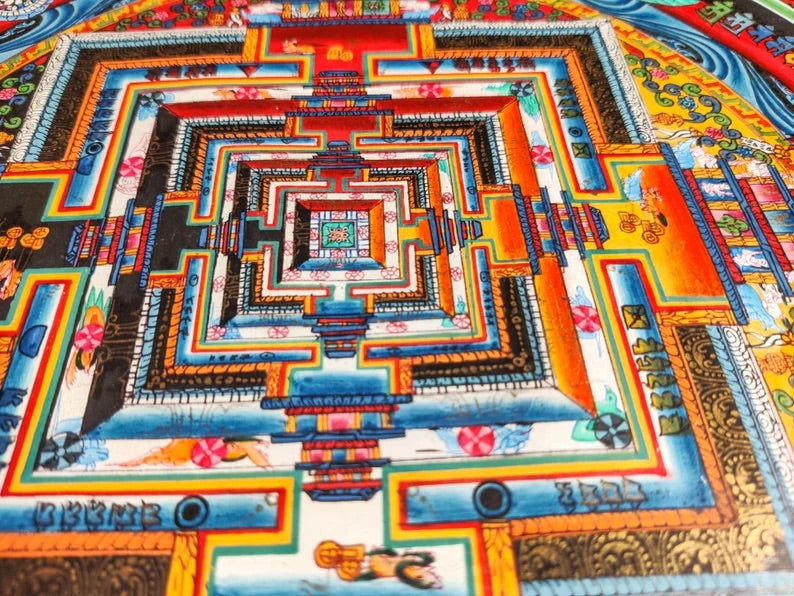 Kalachakra Mandala Thangka