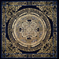 Golden Kalachakra Mandala Thangka