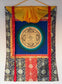 Slik Frame Om Mantra Mandala Thangka