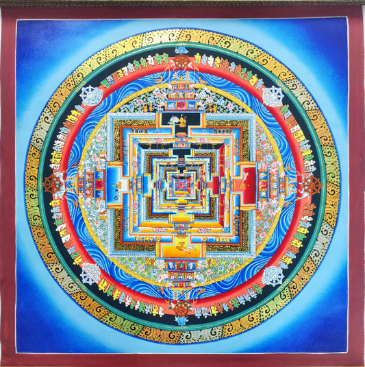 Kalachakra Mandala Thangka