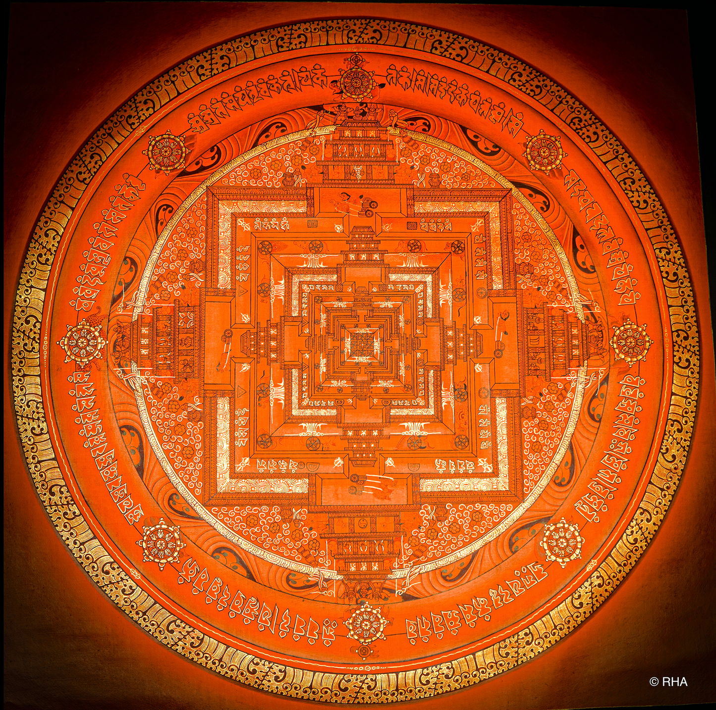 Kalachakra Mandala Thangka