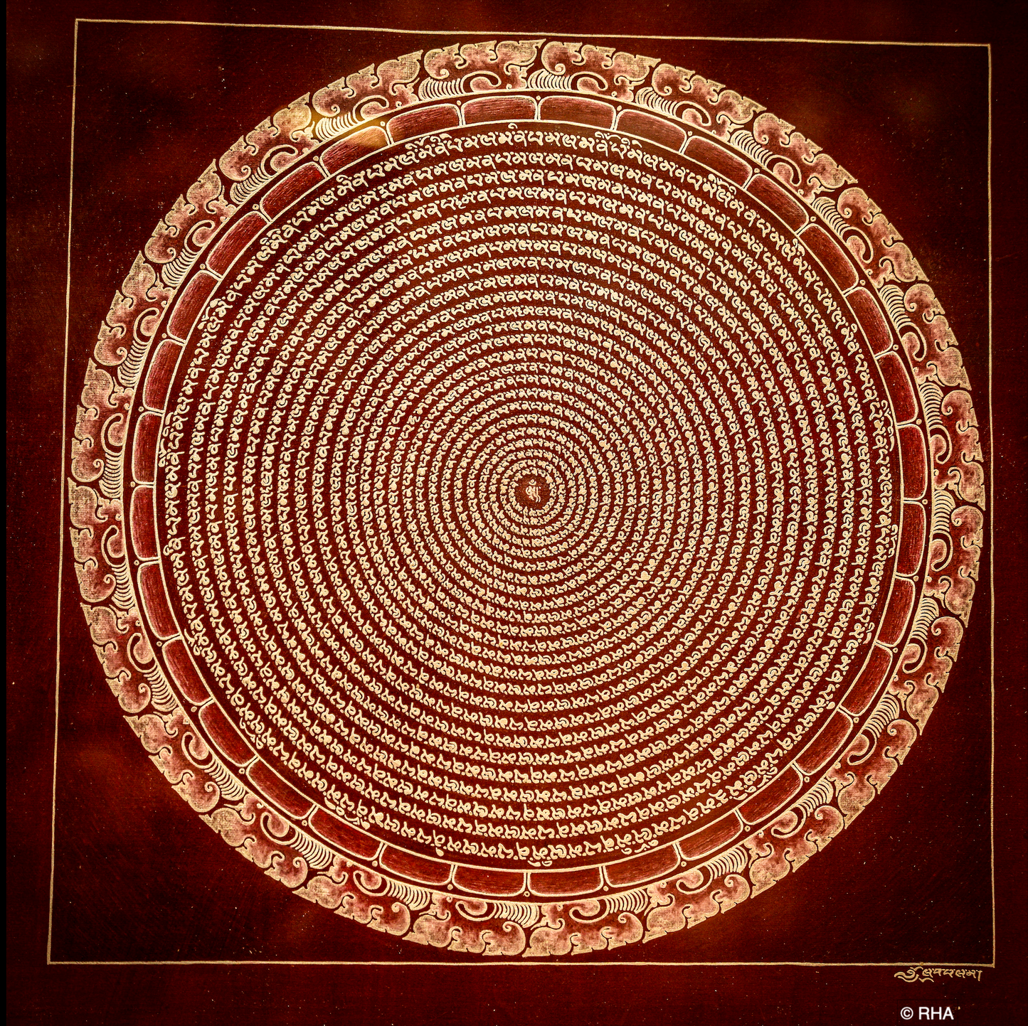 Mantra Mandala Thangka