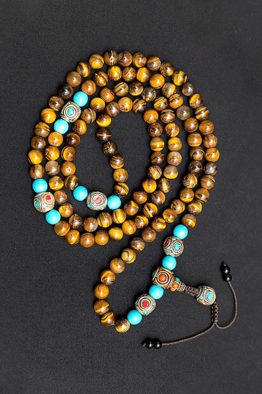 Tiger Eyes Mala